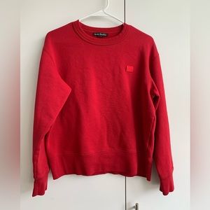 Acne Studios Sweatshirt Red/ Small